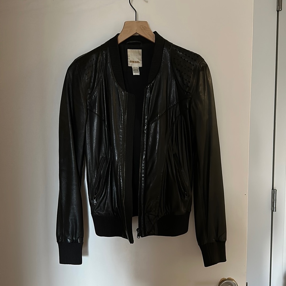 Vintage Diesel Leather Jacket